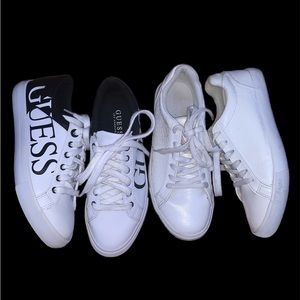 Guess & Nautica Shoes in White and Black size 8